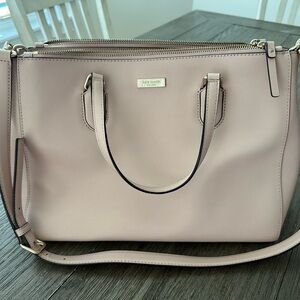Kate Spade Blush Pink Purse with strap and handles option $25